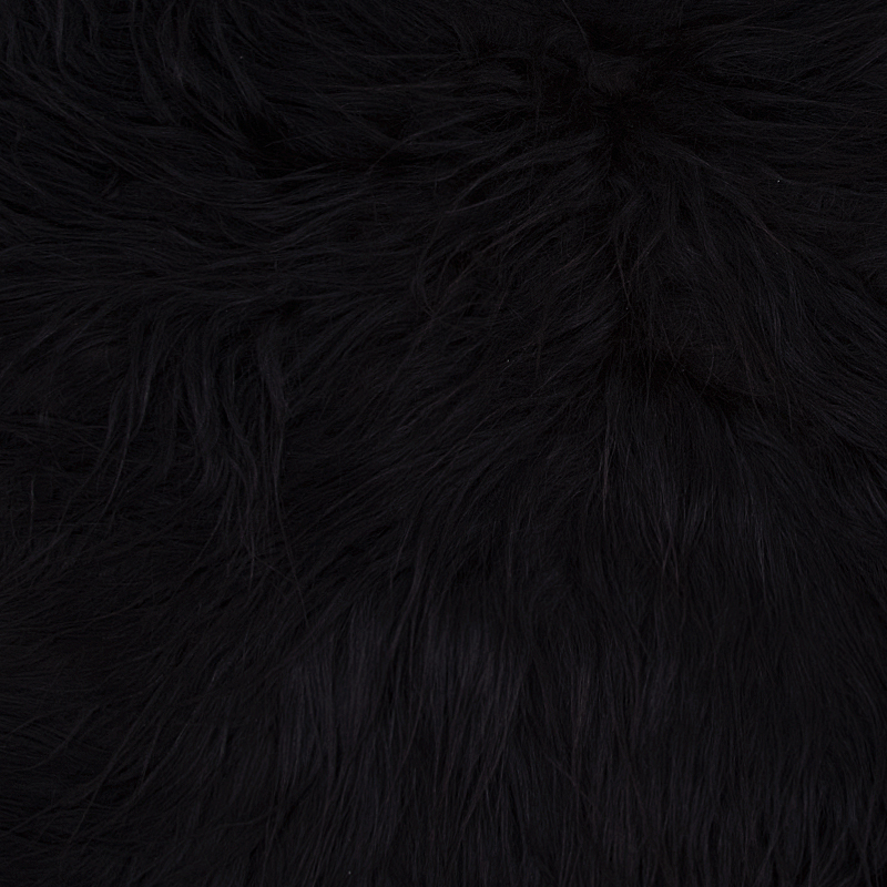 Lambskin from Iceland black / brown  - 2