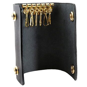 Key holder in black/gold