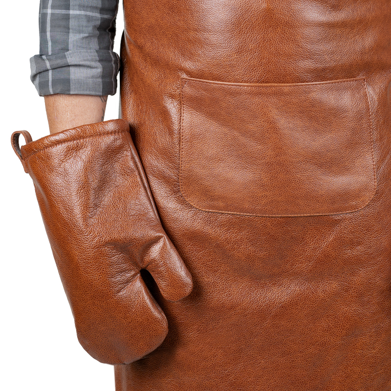 Oven mitt Cognac - 2
