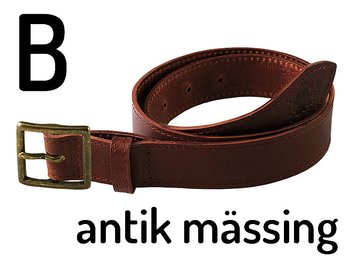 Belt 105cm cigarr 3,5cm