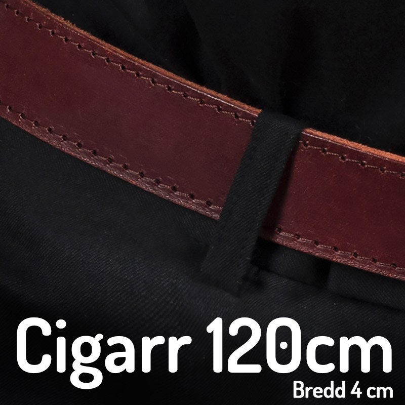 Skärp  120cm cigarr 4cm