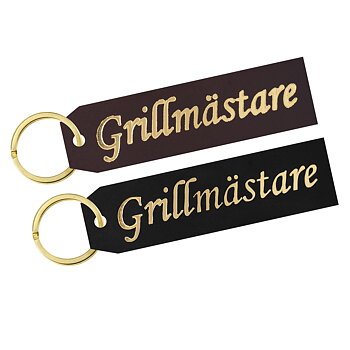 Key ring Grillmästare gold