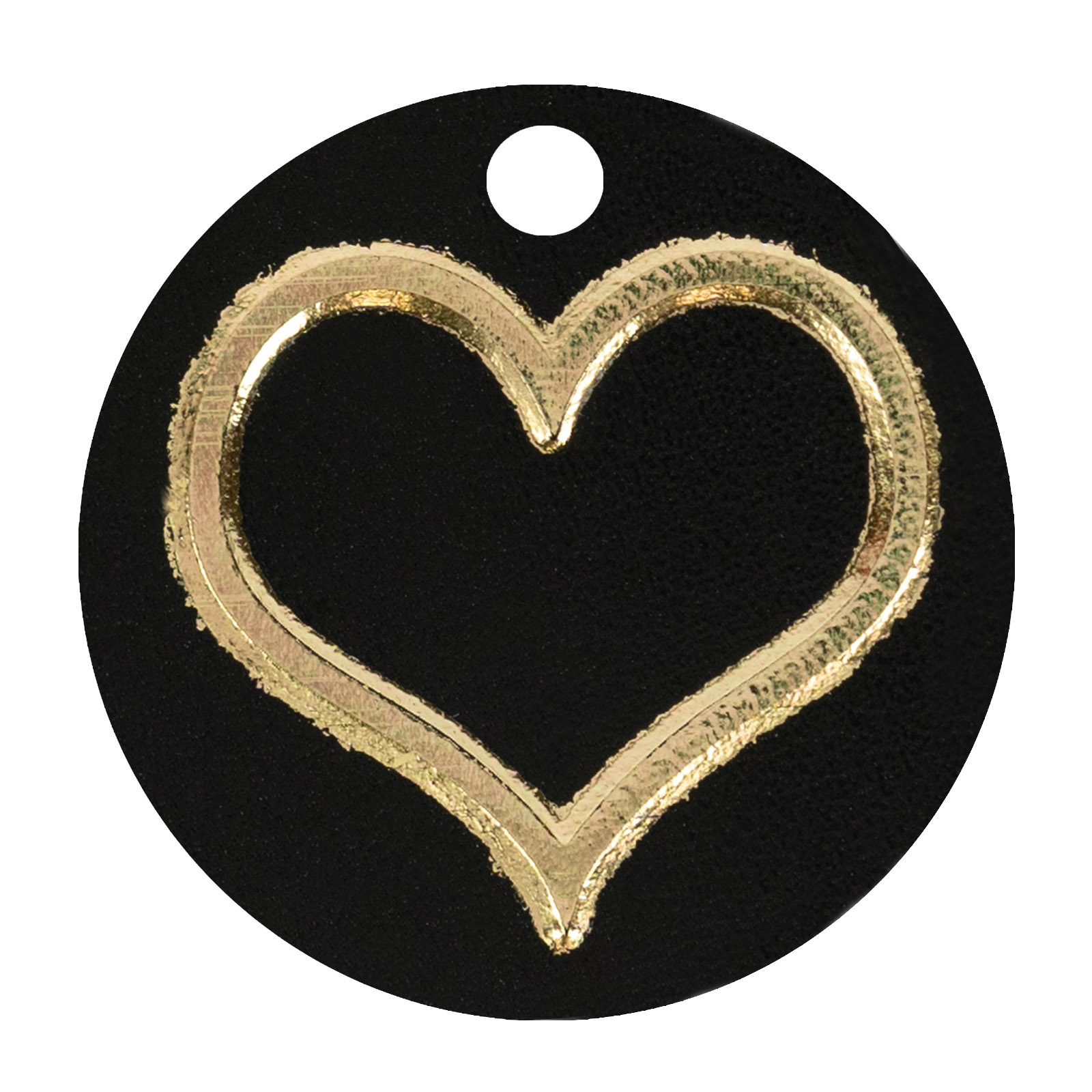 Key ring Gold  heart  - 7