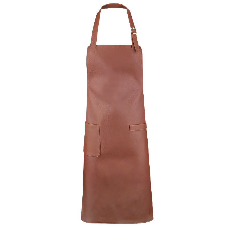 Leather apron with adjustable neck strap Sleifi