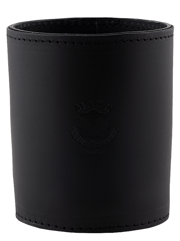 Leather Pen holder black - 2