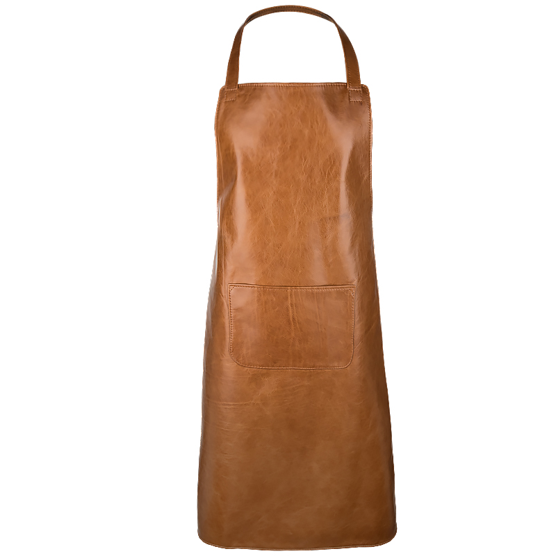 Leather apron Prestige Kangro cognac XL