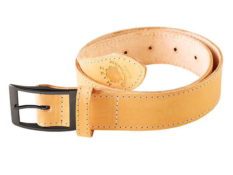 Leather belt S nickel free  3 cm - 4