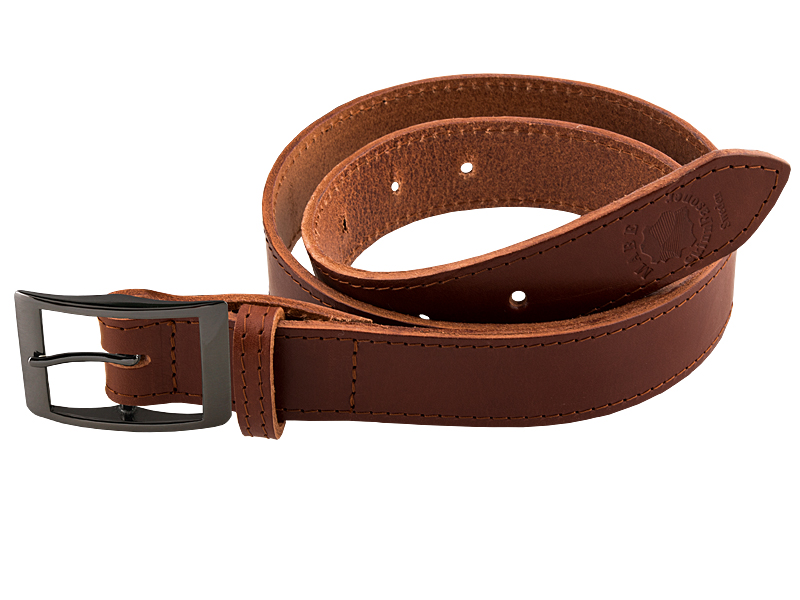 Leather belt S nickel free  3 cm - 3