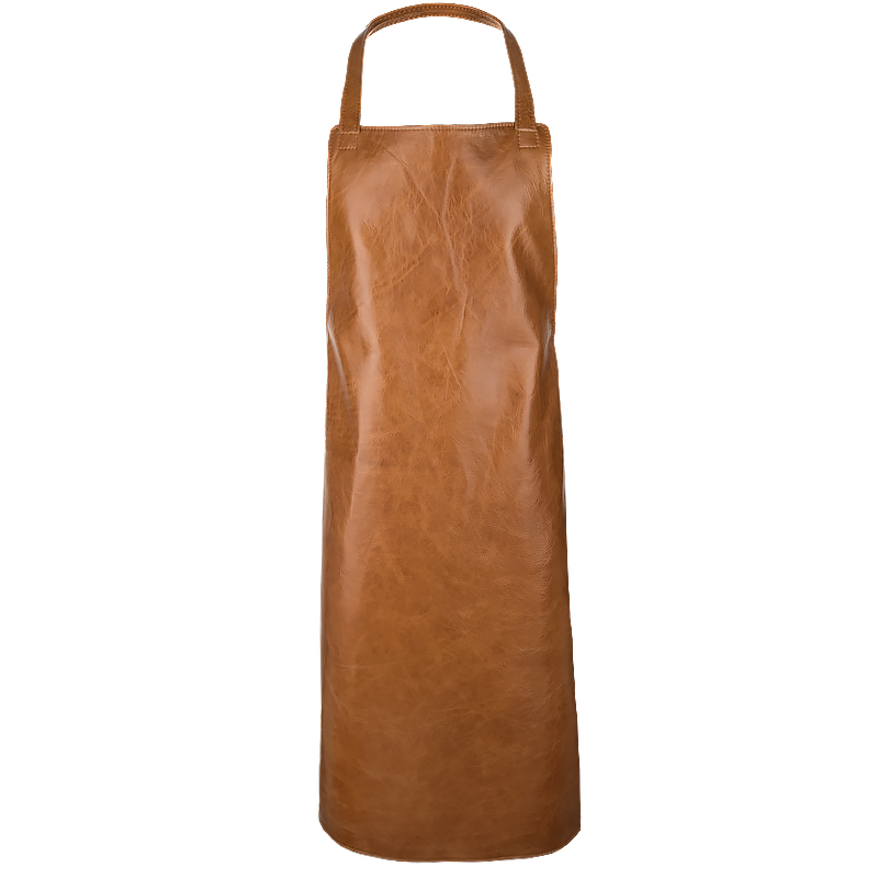 Skinnförkläde Prestige zero cognac L