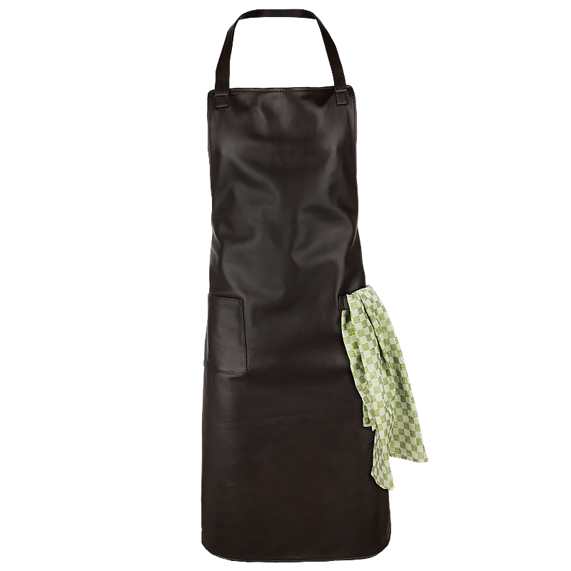 Leather apron Prestige Sleifi, café noir - 2
