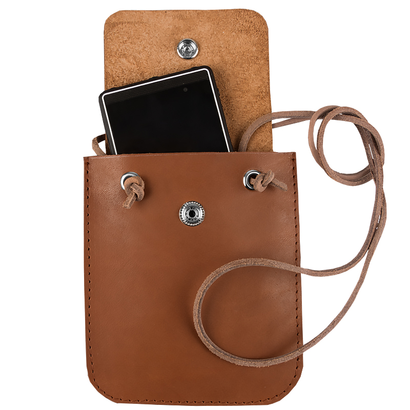 Small bag in leather cognac - 3