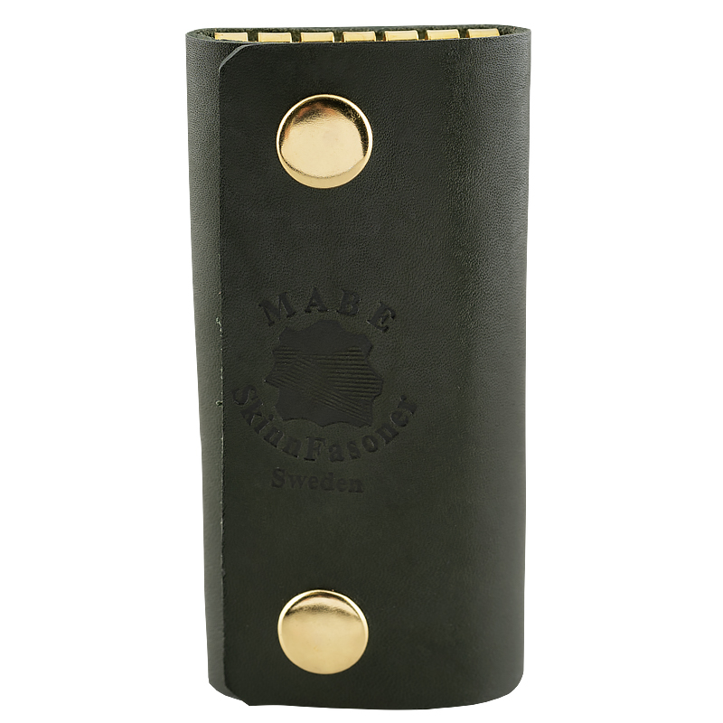 Key holder in green/guld