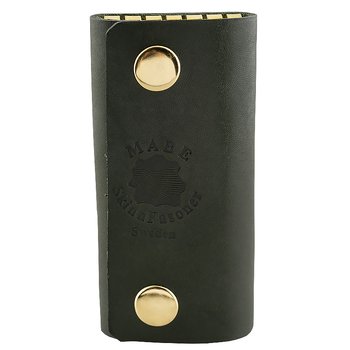 Key holder in green/guld