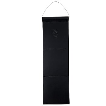 Wine rack 3-compartment black 