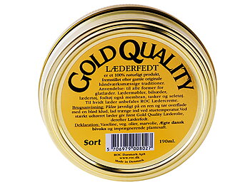 Leather wax 190ml black 