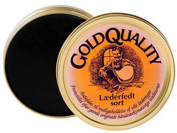 Leather wax 190ml black 