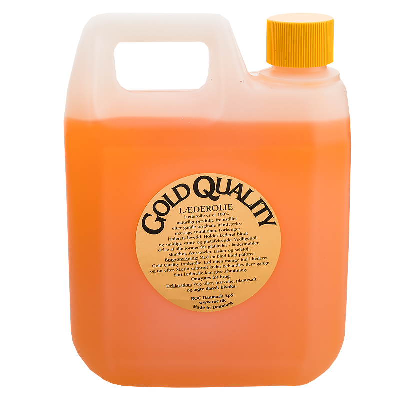 Leather oil 1000ml naturell  - 2