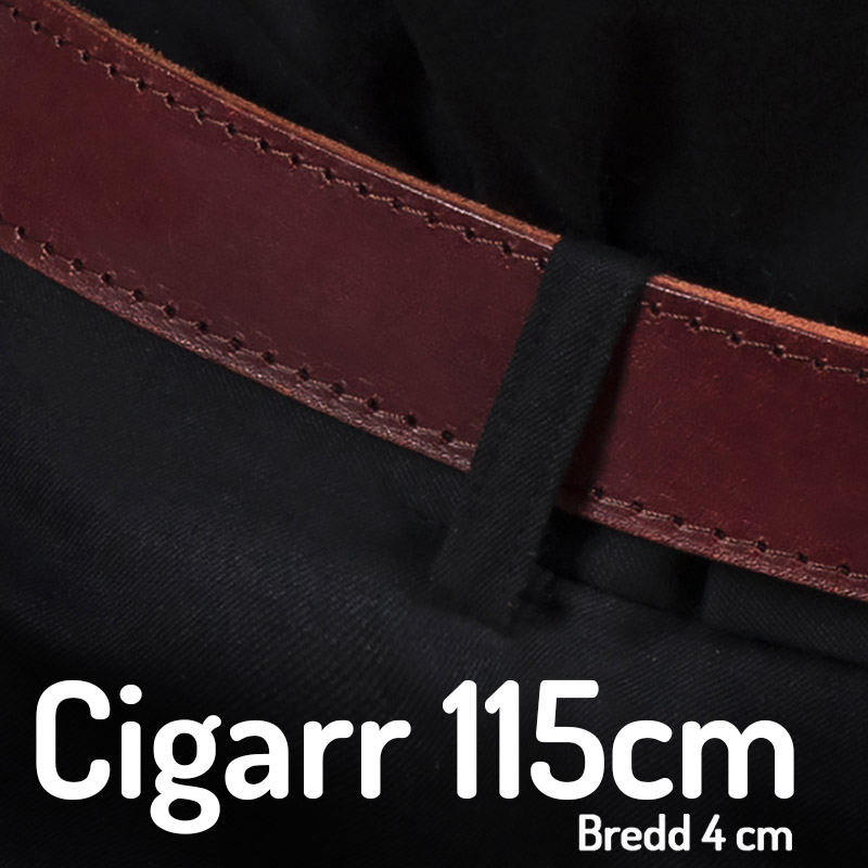 Belt 115cm cigarr 4cm