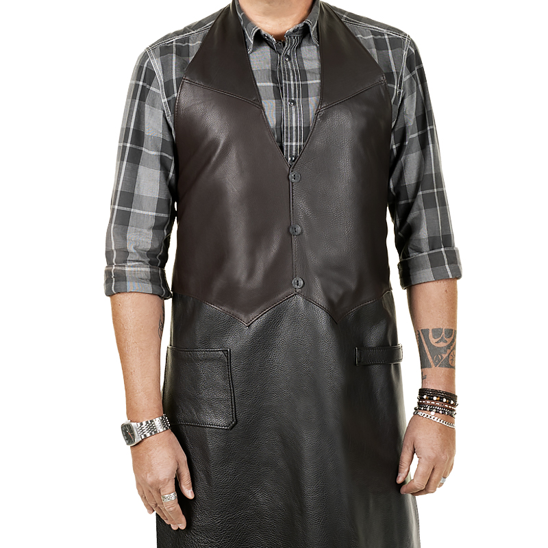 Vest apron Luxus cafe noir/svart - 2