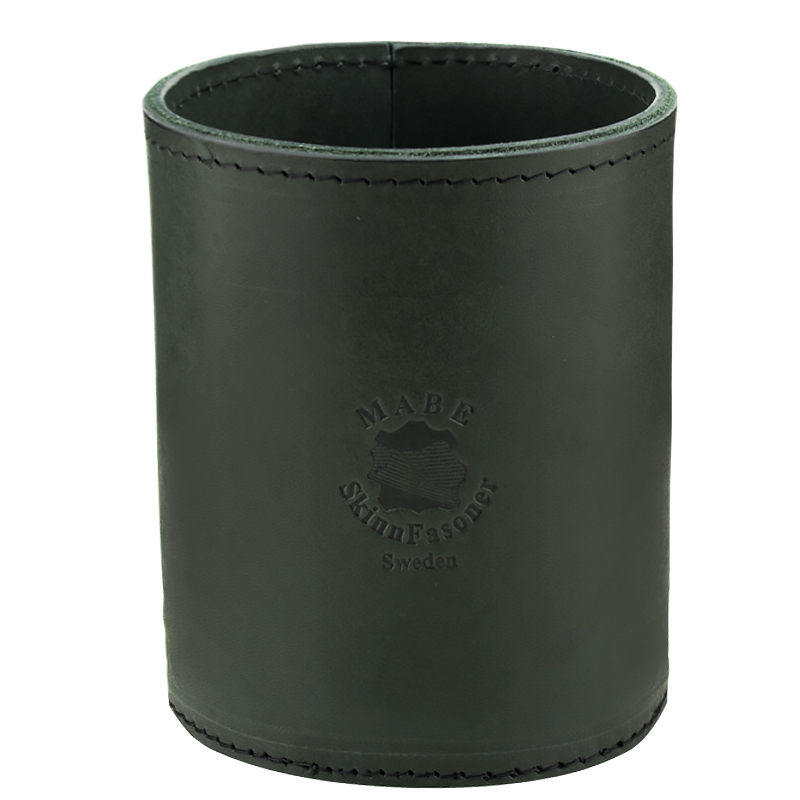 Leather Pen holder  Green