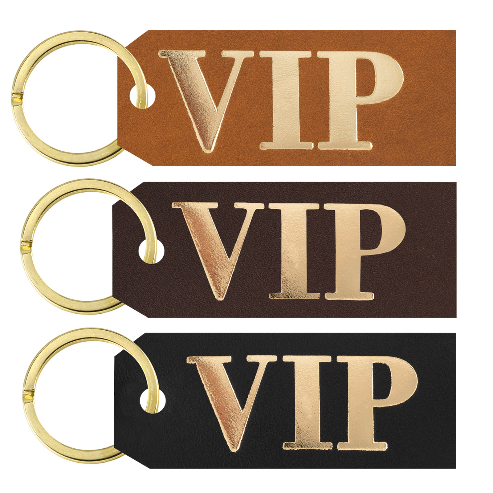Nyckelring Guld VIP 