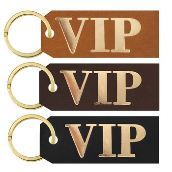 Nyckelring Guld VIP 