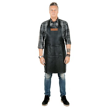 Leather apron Grill Master kangaroo