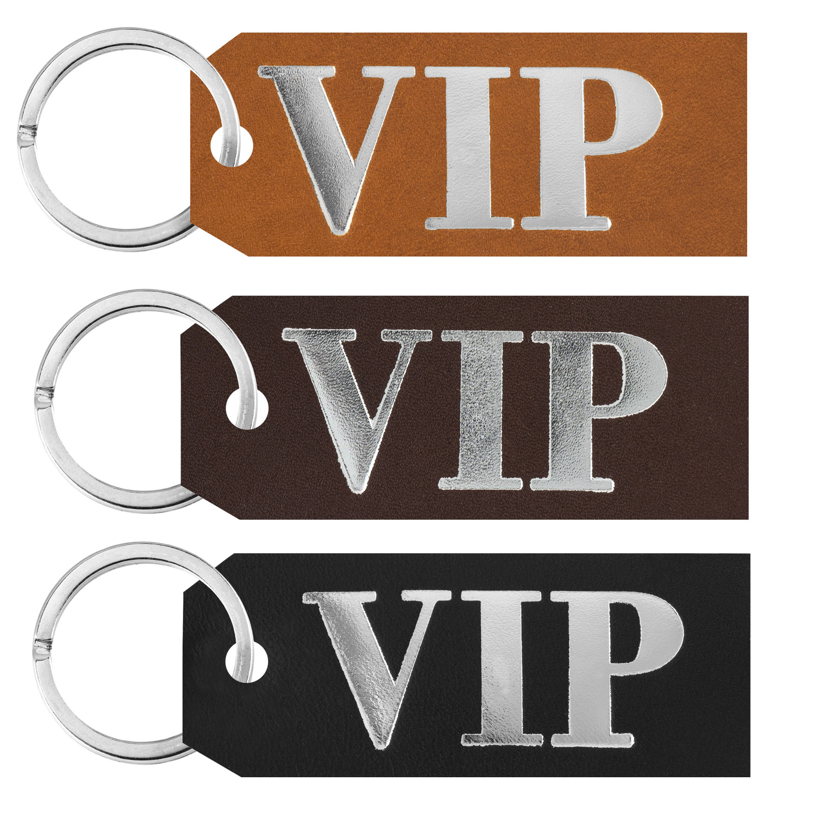 Nyckelring VIP silver
