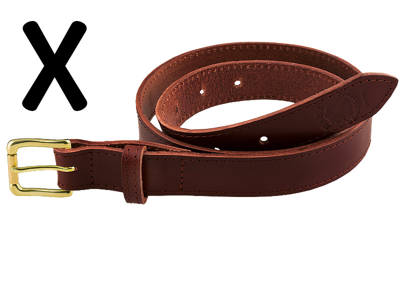 Belt 125cm cigarr 3cm - 7