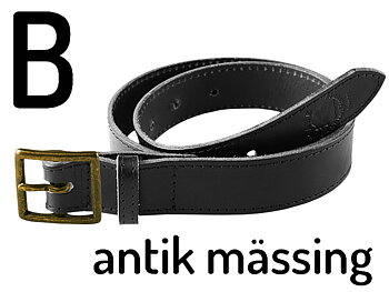 Belt 80 cm Svart 3.5 cm