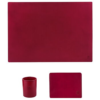 Desktop set standard red