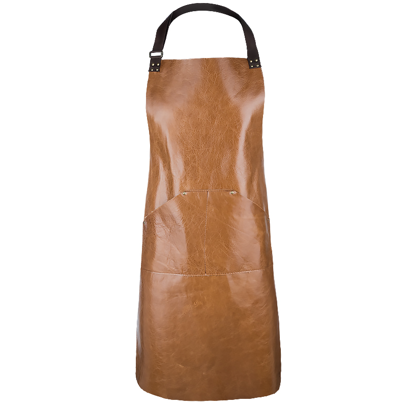 Leather apron Gemini Cognac - 3