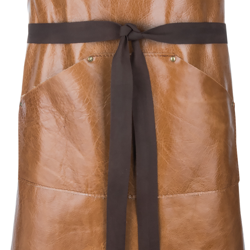 Leather apron Gemini Cognac - 6