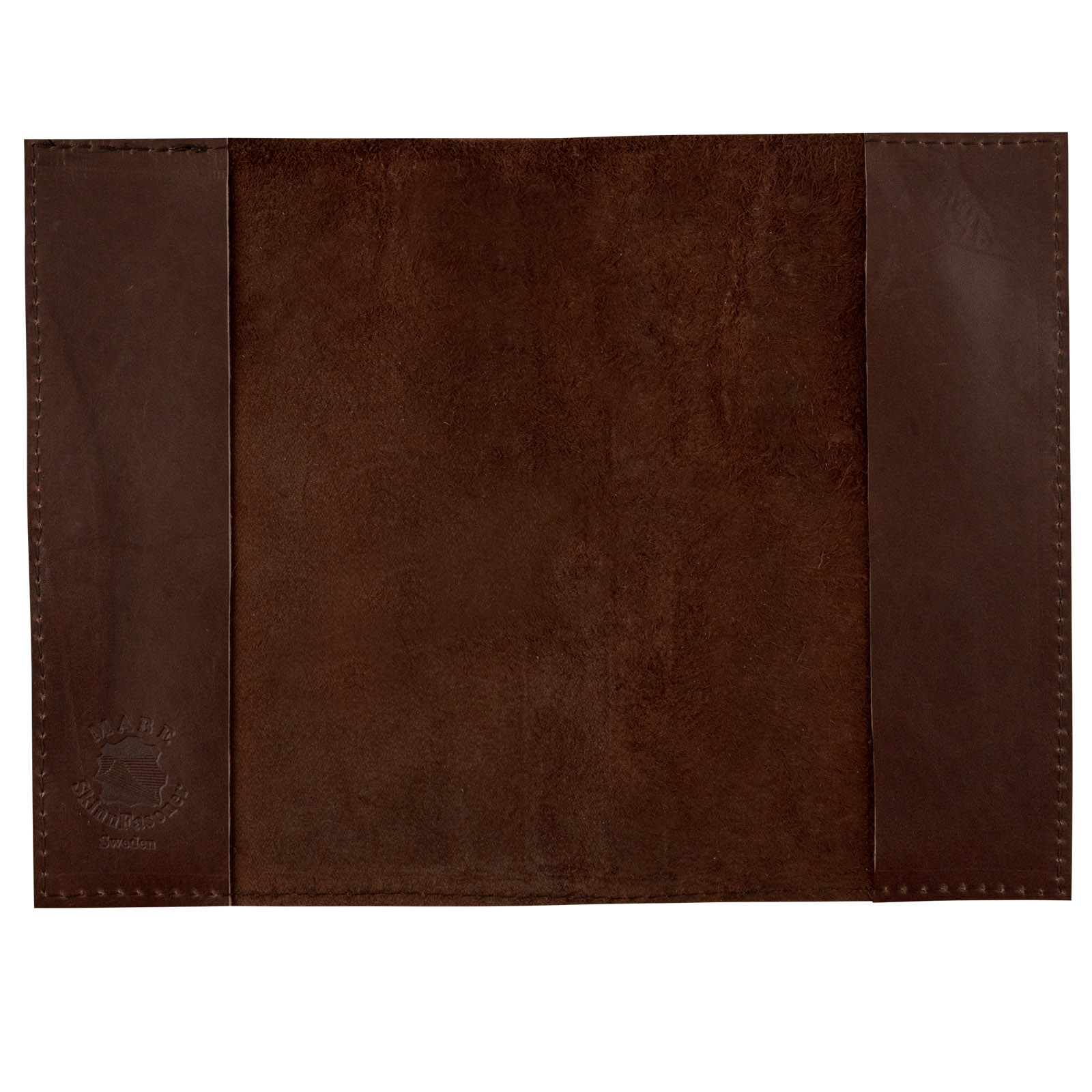 Book cover in leather Dragon mahogny - 3