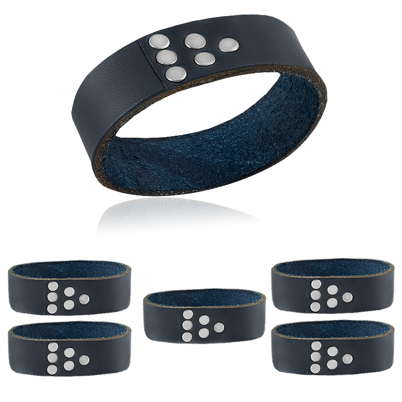 Napkin ring with six rivets 6-pack - 3