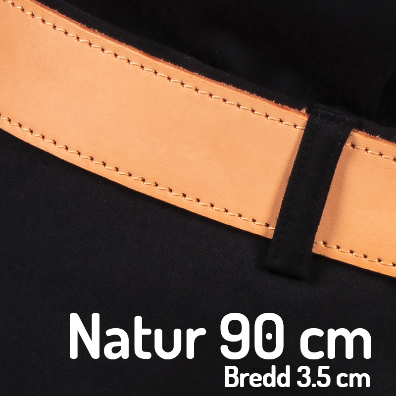 Belt 90 cm Natur 3.5cm