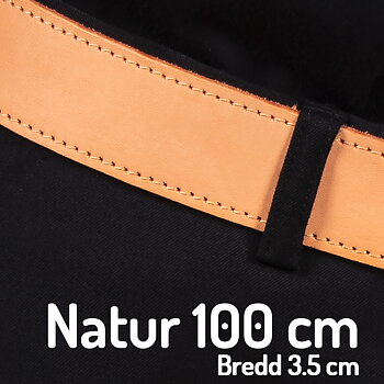 Belt 100 cm natur 3.5cm