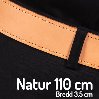 Belt 110 cm natur 3.5cm