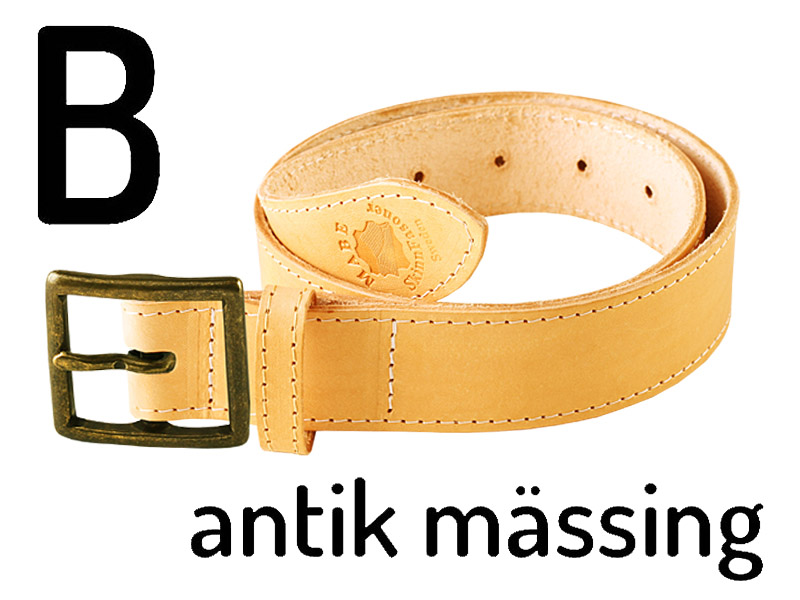 Skärp  130 cm natur3.5 cm - 2