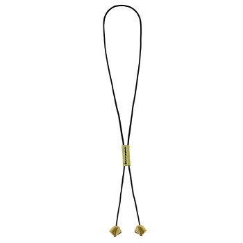 Leather Necklace lime green