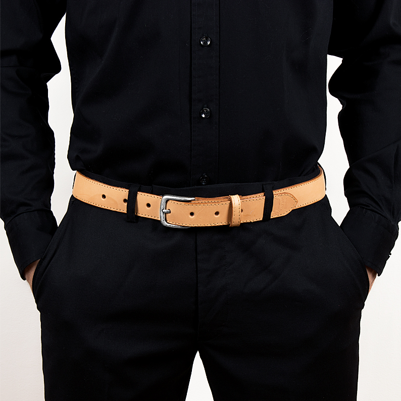 Leather belt T - 8