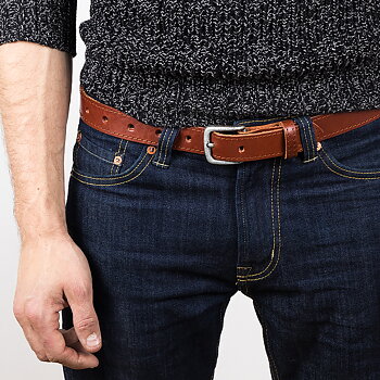 Leather belt T