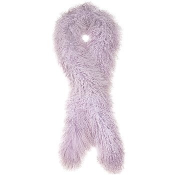 Lambskin boa Lavender