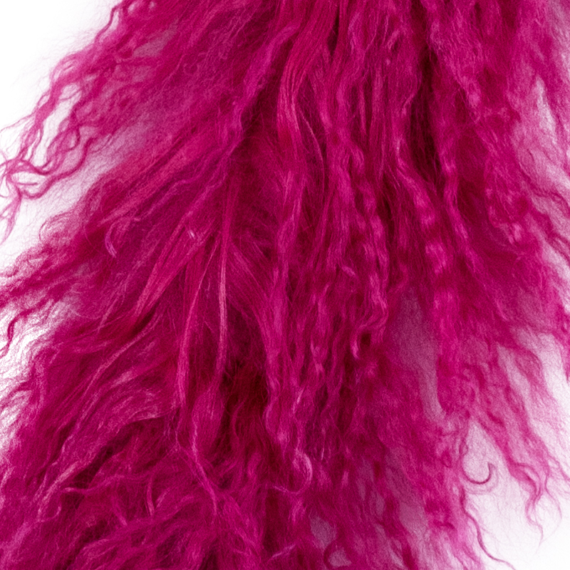 Small lambskin boa Pink - 3