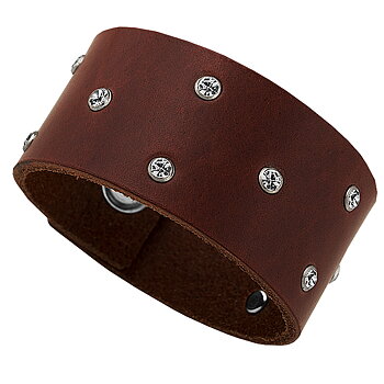 Leather Bracelet Bling