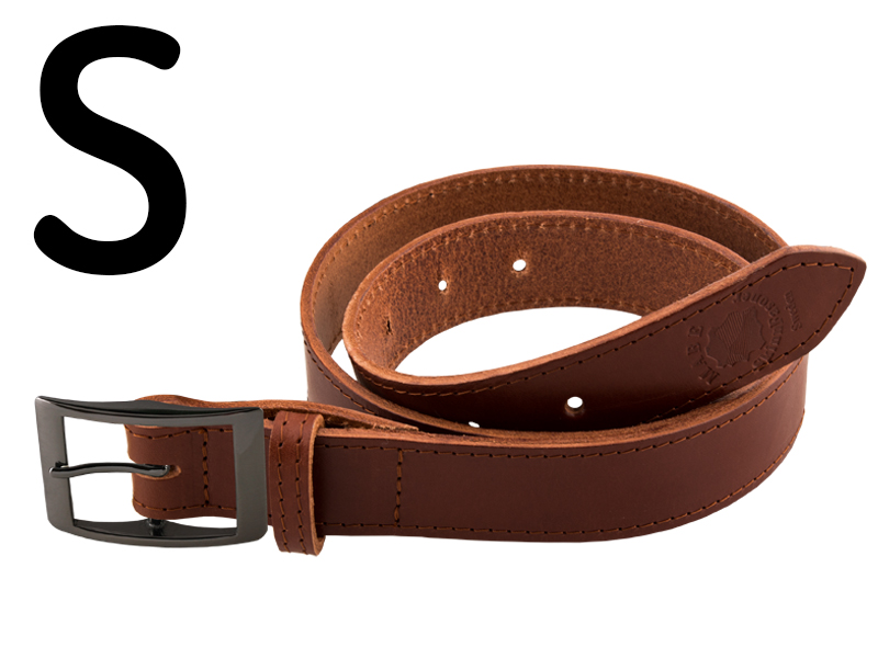 Skärp 95 cm cognac 4 cm - 8