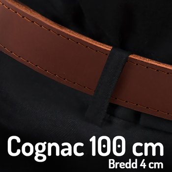 Belt 100 cm cognac 4cm