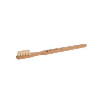 Toothbrush in waxed beech