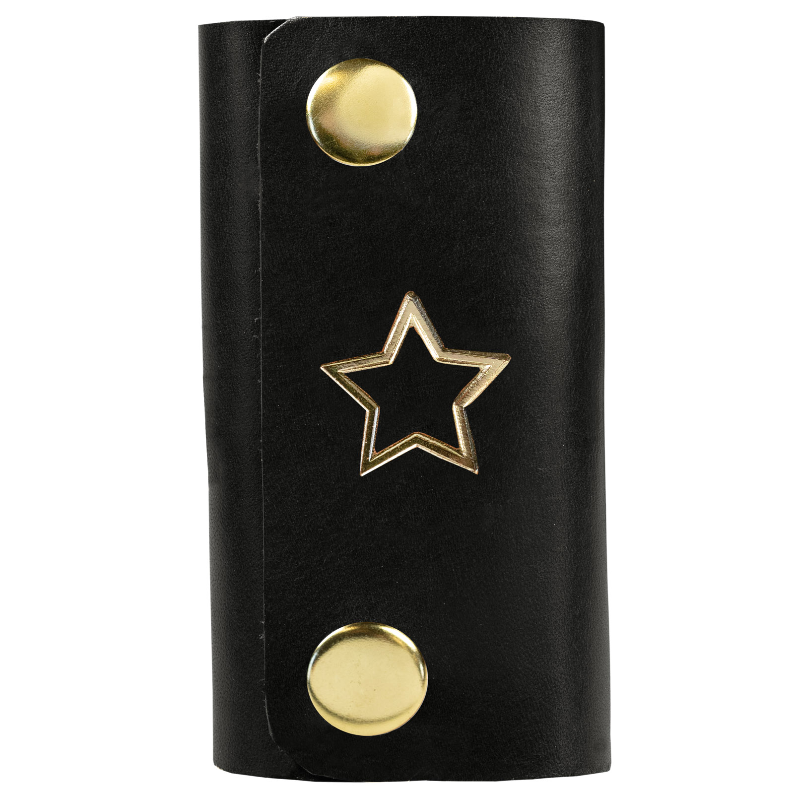 Key holder star dark black/gold