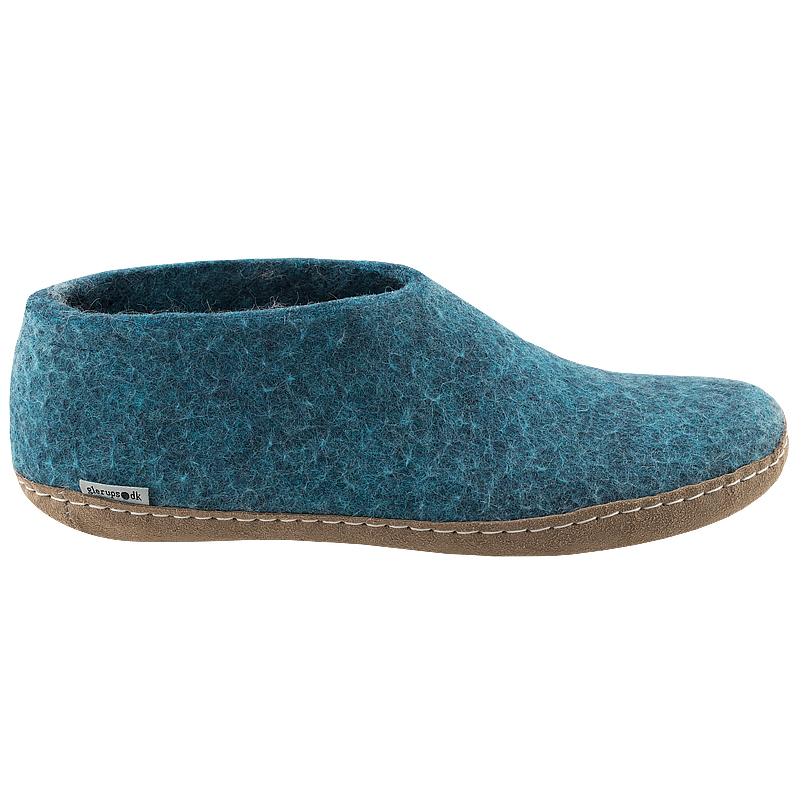 Woolen slippers petrol - 3